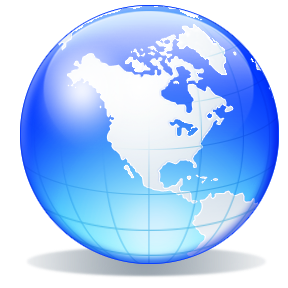 North America Globe