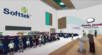 A conference room in the metaverse 