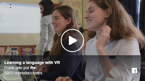 Learning a language with VR