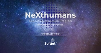 A sky like background with white text  